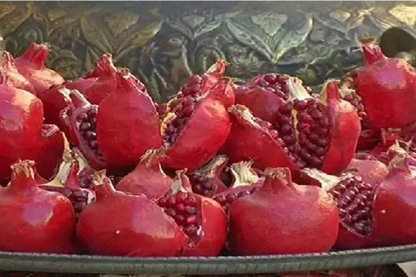 Pesquisa da USP de Piracicaba indicou benefícios da casca da romã na prevenção do Alzheimer (Foto: Reprodução/TV Globo)