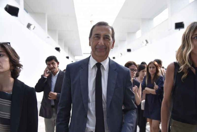 Sala, prefeito de Milão: "Trabalho sete dias por semana para fazer minha parte, e aceito as críticas" (foto: AFP)