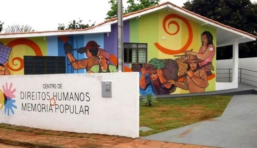 Sede do Centro de Direitos Humanos e Memória Popular em Foz do Iguaçu - foto Divulgação