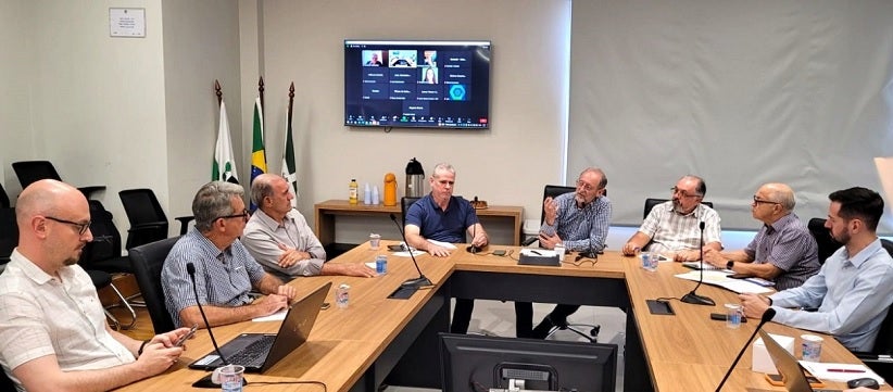 Reunião presencial e on-line da Câmara Técnica de Desenvolvimento Econômico do CODEFOZ – foto Divulgação