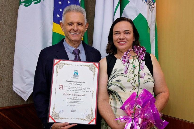 Sessão Solene de Entrega do Título de Cidadão Honorário ao senhor Gelson Werminghoff - Foto: Christian Rizzi