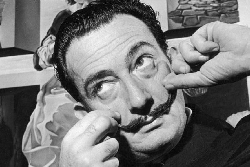 Salvador Dalí é considerado o mestre do Surrealismo.- Crédito: GETTY IMAGES