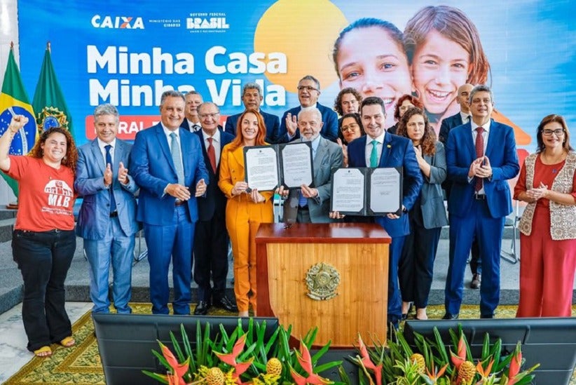 Presidente Lula durante cerimônia de anúncio do resultado da seleção do Minha Casa, Minha Vida nas modalidades Rural e Entidades, no Palácio do Planalto - Foto: Ricardo Stuckert/PR