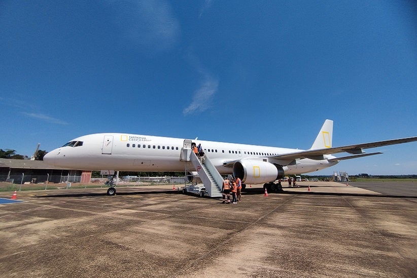 Pouso do Boeing 757 demandou operação especial da CCR Aeroportos Welyton Manoel/CCR Aeroportos