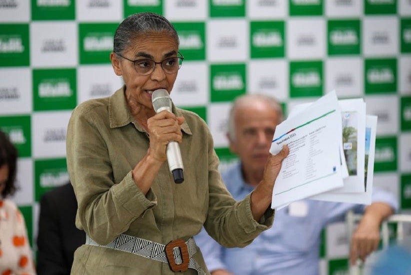 A ministra Marina Silva durante o evento de inauguração da Casa de Governo em Boa Vista. Foto: MMA