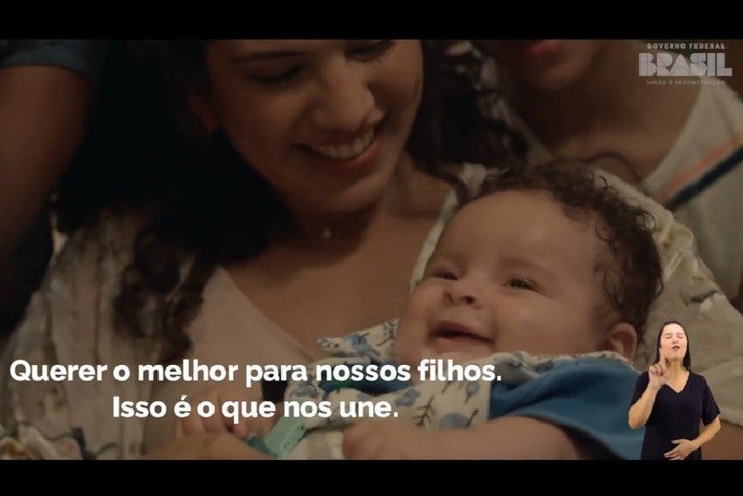 O vídeo traz os conceitos de união e de reencontro familiar, sob a mensagem "O Brasil é um só povo"