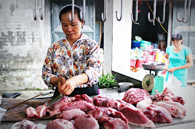 Women working in the advanced animal health laboratories of ILRI, in Nairobi, Kenya. Photo by ILRI/David White