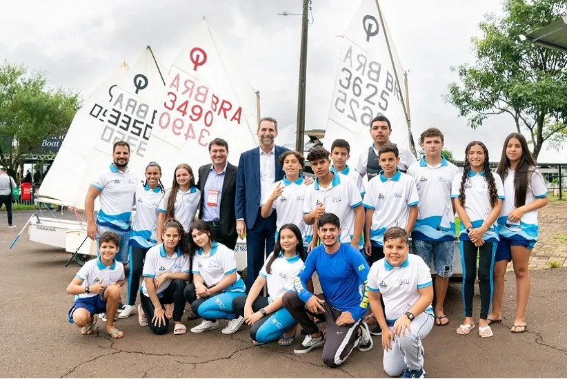 Velejar é Preciso é uma das instituições participantes. Foto: Sara Cheida/Itaipu Binacional