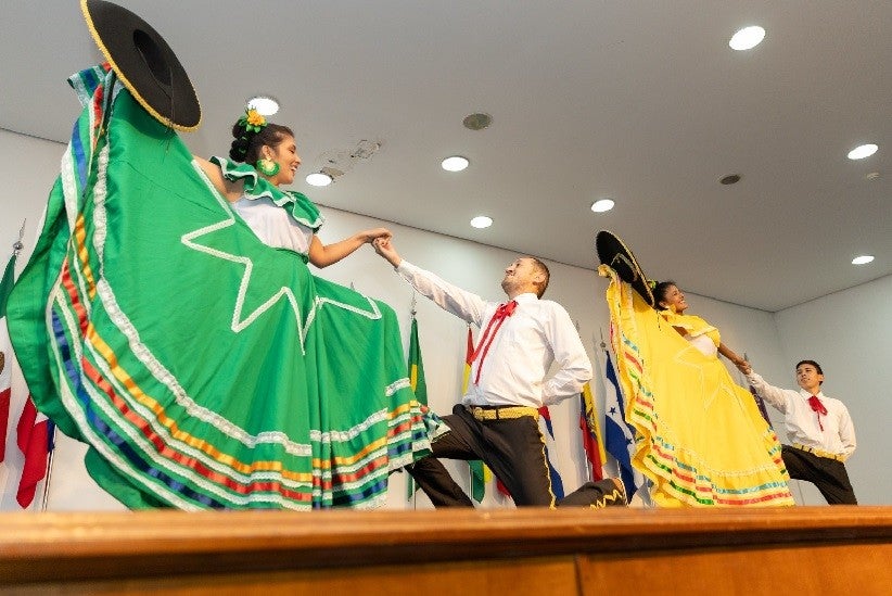 Elenco Folclórico da UNILA apresentará no sábado (9) danças folclóricas que destacam a riqueza cultural dos países latino-americanos