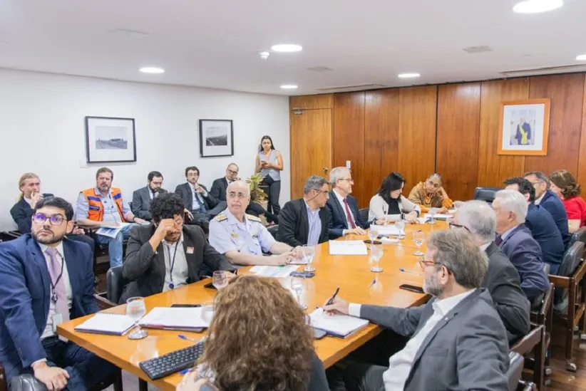 Reunião da Sala de Situação para controle e prevenção do desmatamento e enfrentamento de incêndios e queimadas no Pantanal e na Amazônia - Foto: Wagner Lopes / CC