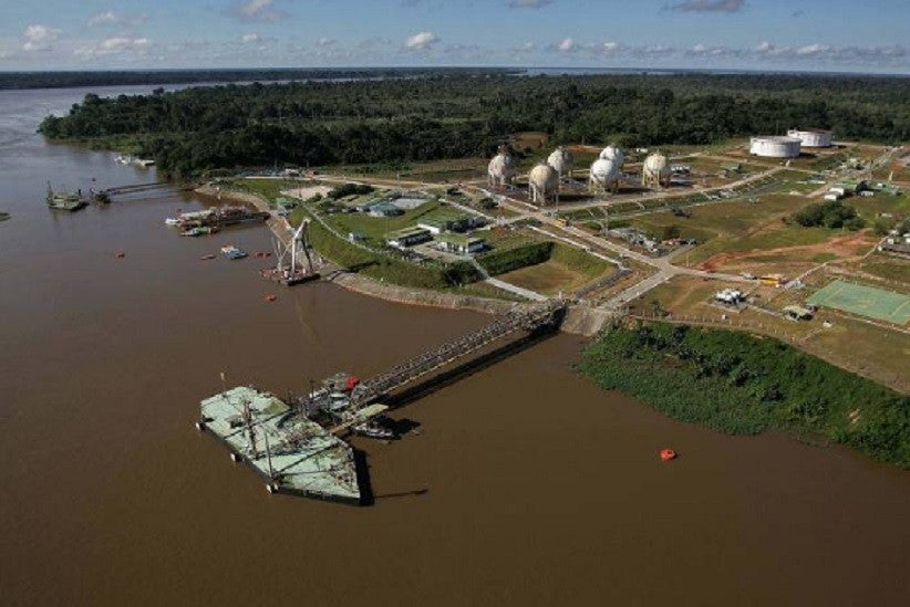 Vista aérea do gasoduto Urucu-Coari, no Amazonas - Foto: Ricardo Stuckert/Divulgação/Petrobrás