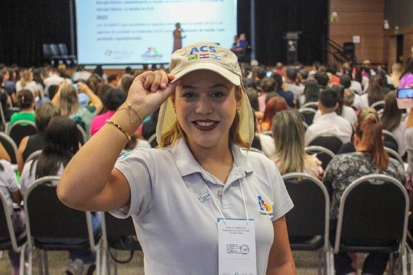 Hilda Cristina Diel, ACS de Foz do Iguaçu - Fotos: Assessoria de Comunicação HMCC_