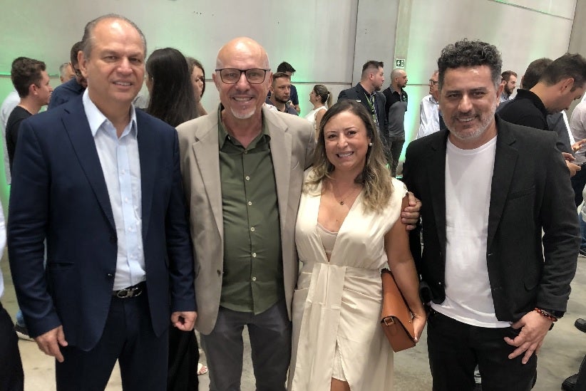 Ricardo Barros, Nilson de Nadai, Isabel Sampaio e Gilmar Piolla em Cascavel - Foto divulgação