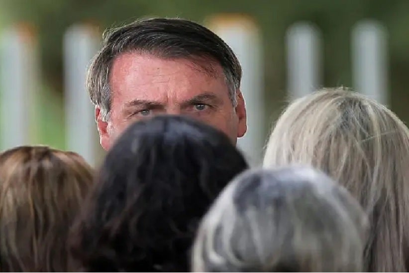 O presidente Jair Bolsonaro, no Palácio da Alvorada, no último dia 4 de fevereiro.ADRIANO MACHADO / REUTERS (REUTERS)