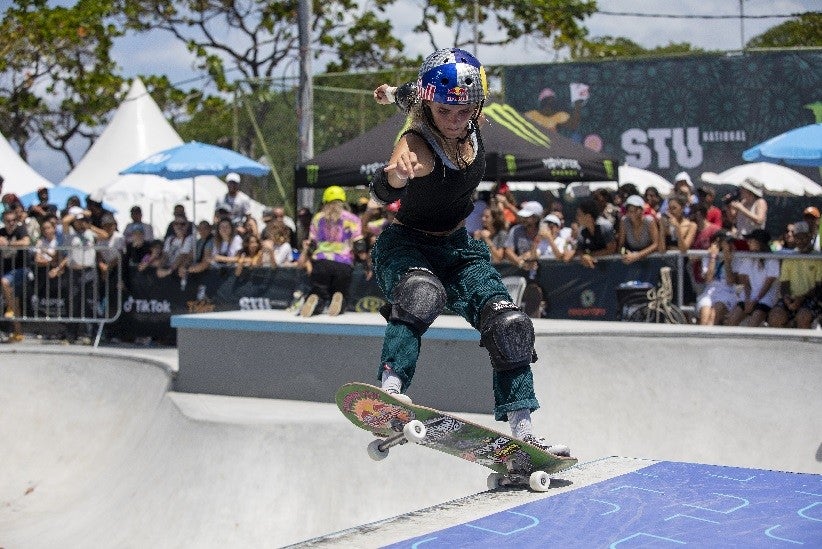 Yndiara Asp foi a vencedora da etapa de Recife de 2022. Créditos: Júlio Detefon/STU