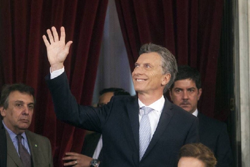 O presidente argentino, Mauricio Macri. EFE