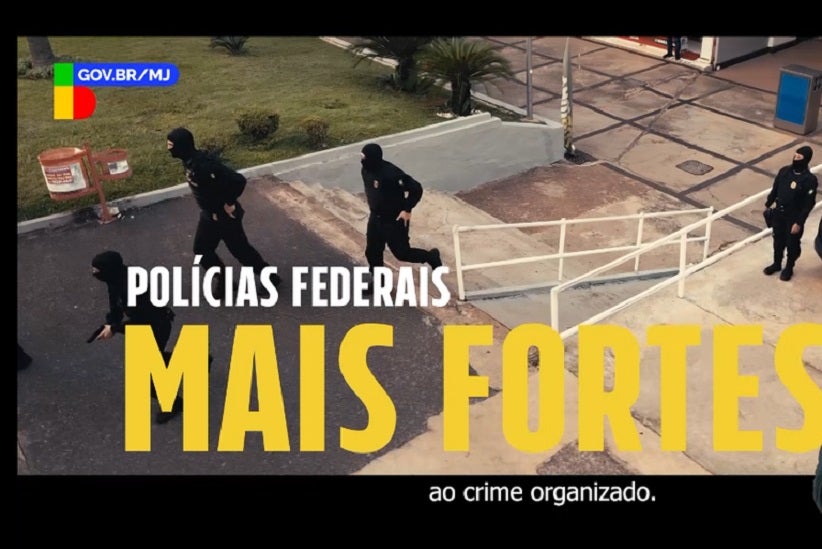Frame de um dos vídeos da campanha publicitária do Governo Federal